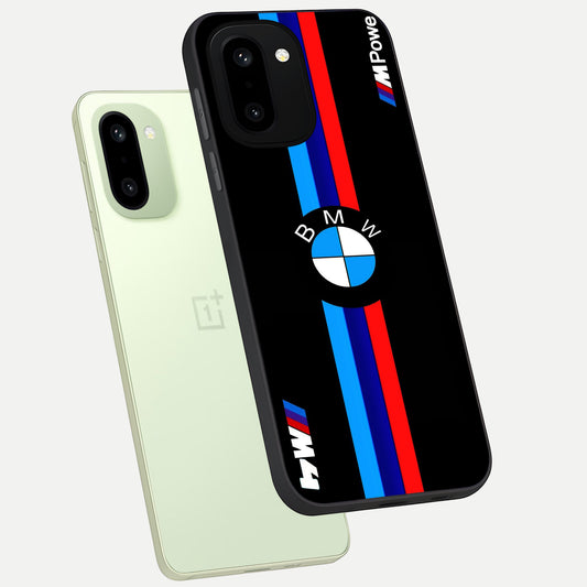  Turbo BMW Beast phone case For Oneplus 15R showing premium glass back cover with detailed artwork