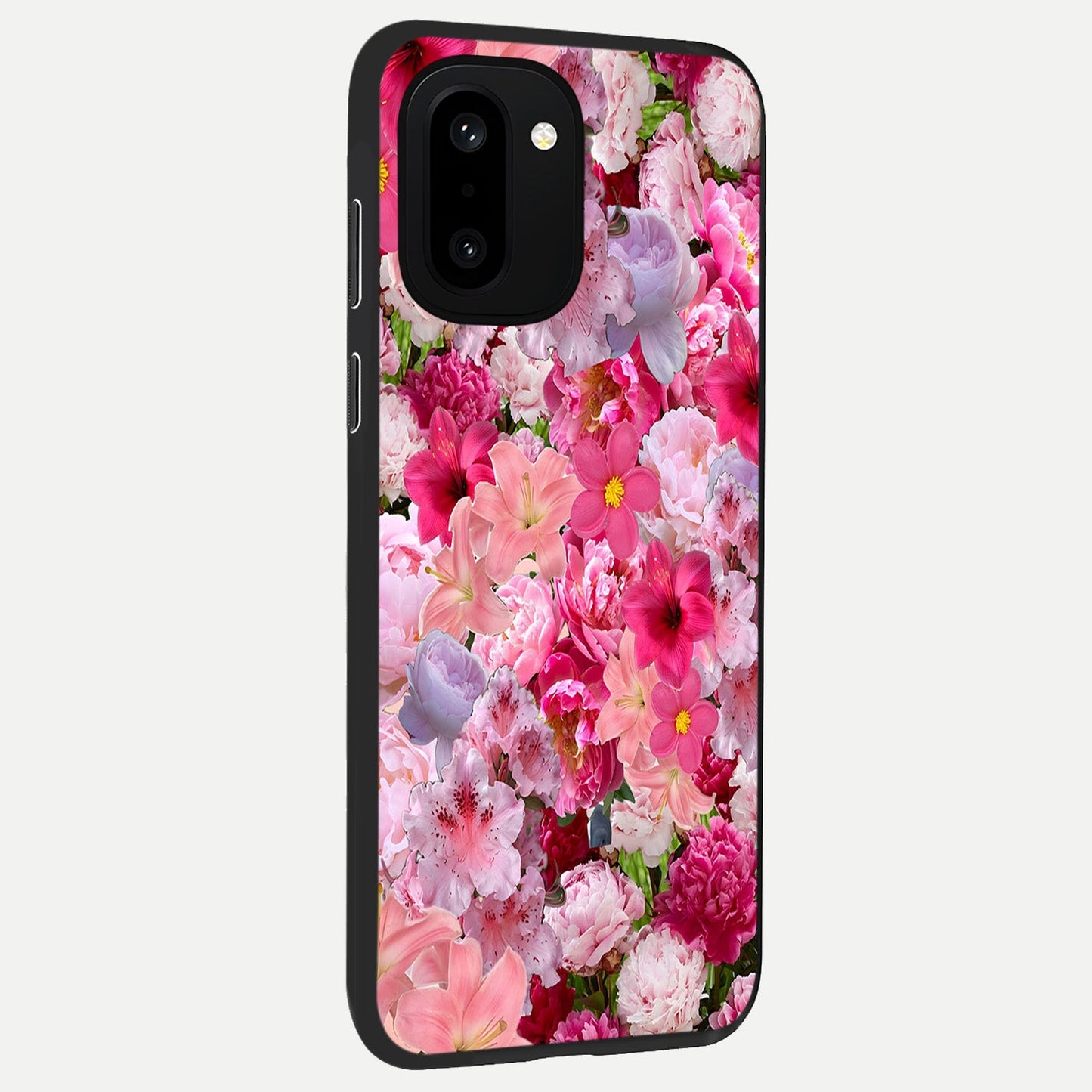 Bloom Crush Fantasy back cover For Oneplus 15R slim fit glass case with vibrant aesthetic design