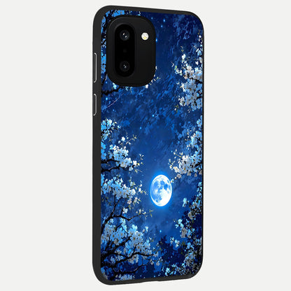  Blossom Moonlight Sky back cover For Oneplus 15R slim fit glass case with vibrant aesthetic design