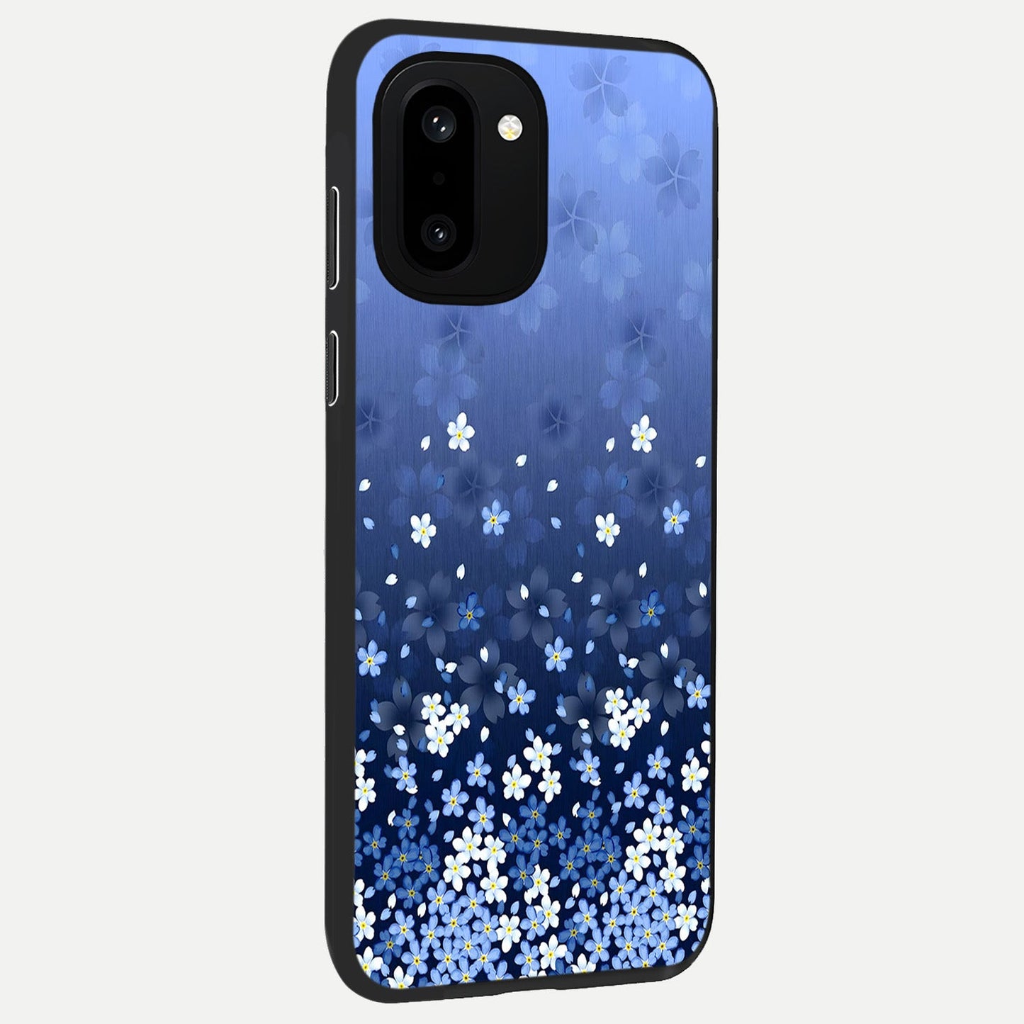  Blue Starry back cover For Oneplus 15R slim fit glass case with vibrant aesthetic design