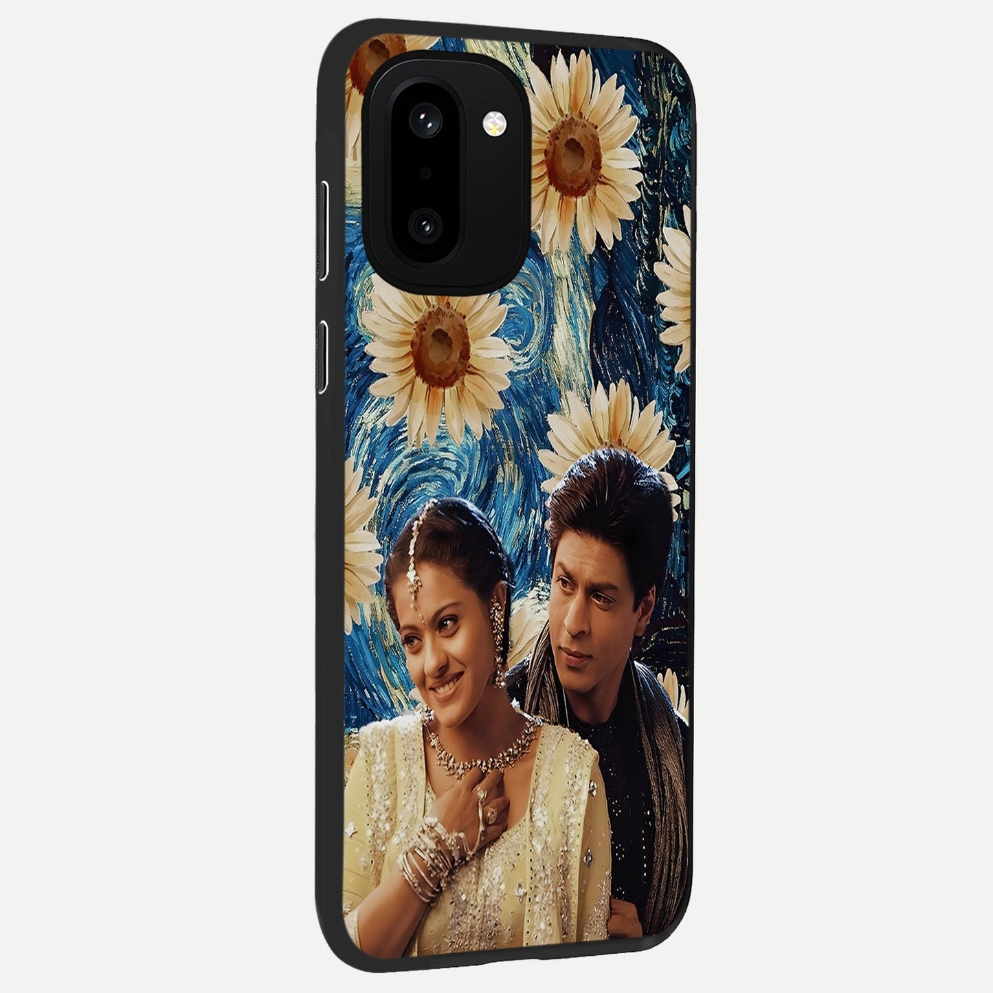  Eternal Love Story back cover For Oneplus 15R slim fit glass case with vibrant aesthetic design