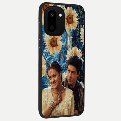  Eternal Love Story back cover For Oneplus 15R slim fit glass case with vibrant aesthetic design
