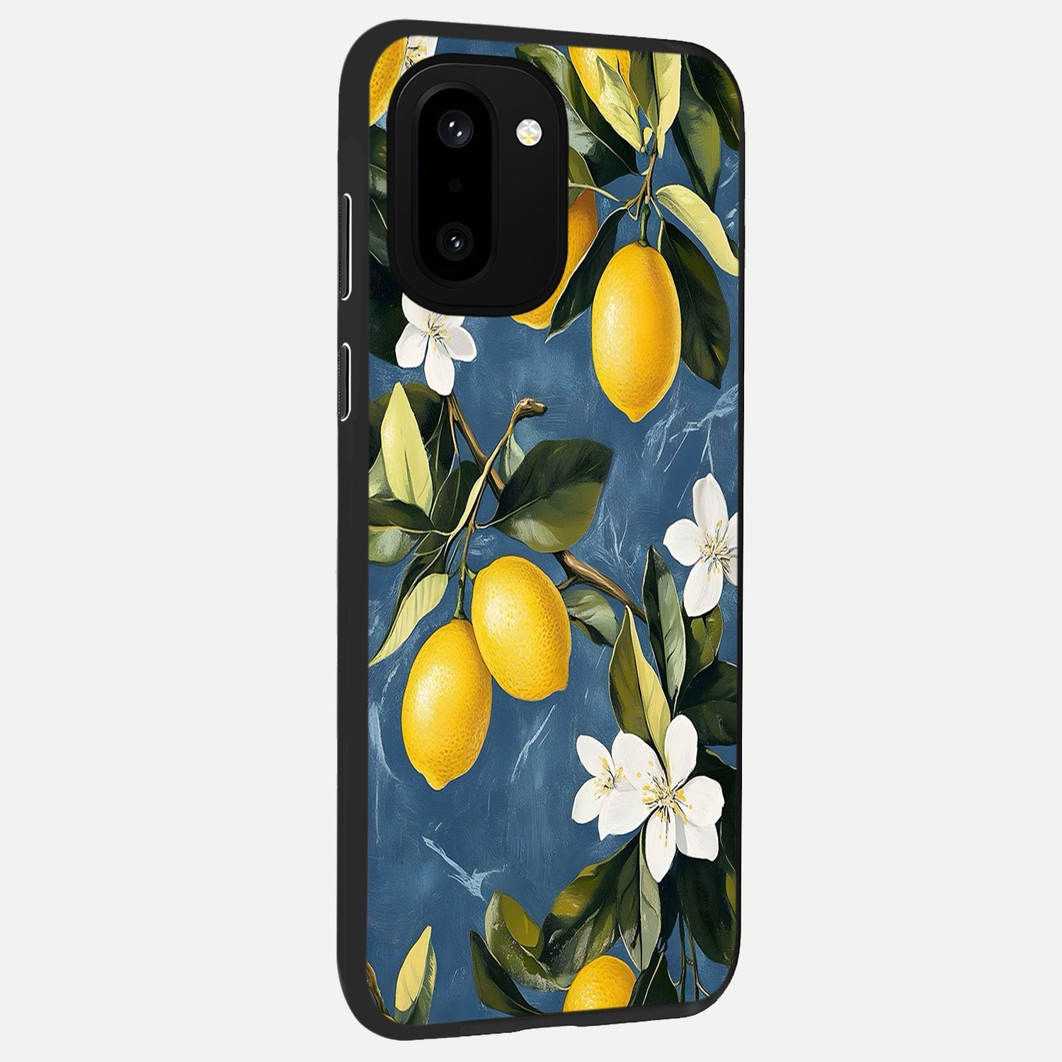  Lemon Dream Garden back cover For Oneplus 15R slim fit glass case with vibrant aesthetic design