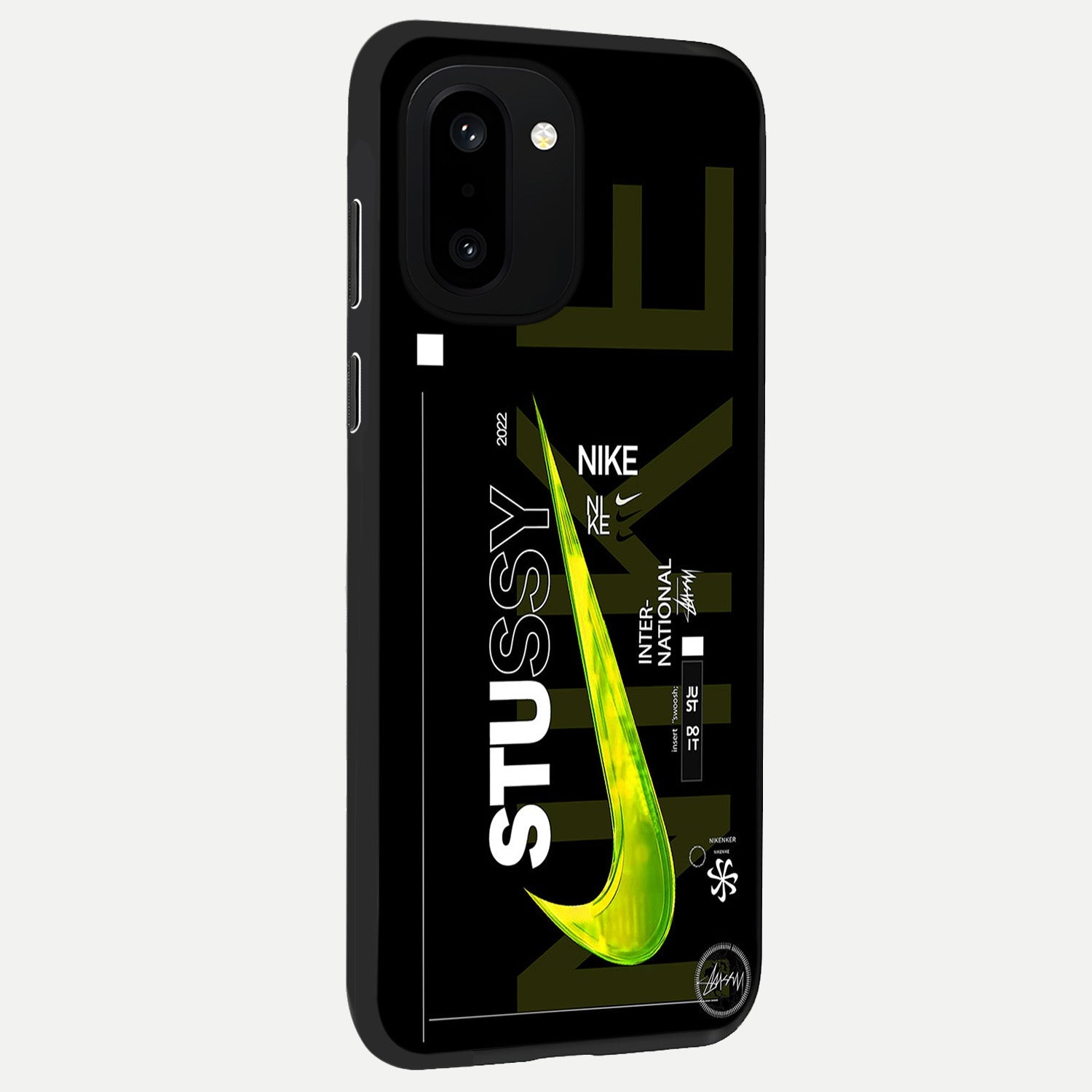  Neon Street Edition back cover For Oneplus 15R slim fit glass case with vibrant aesthetic design