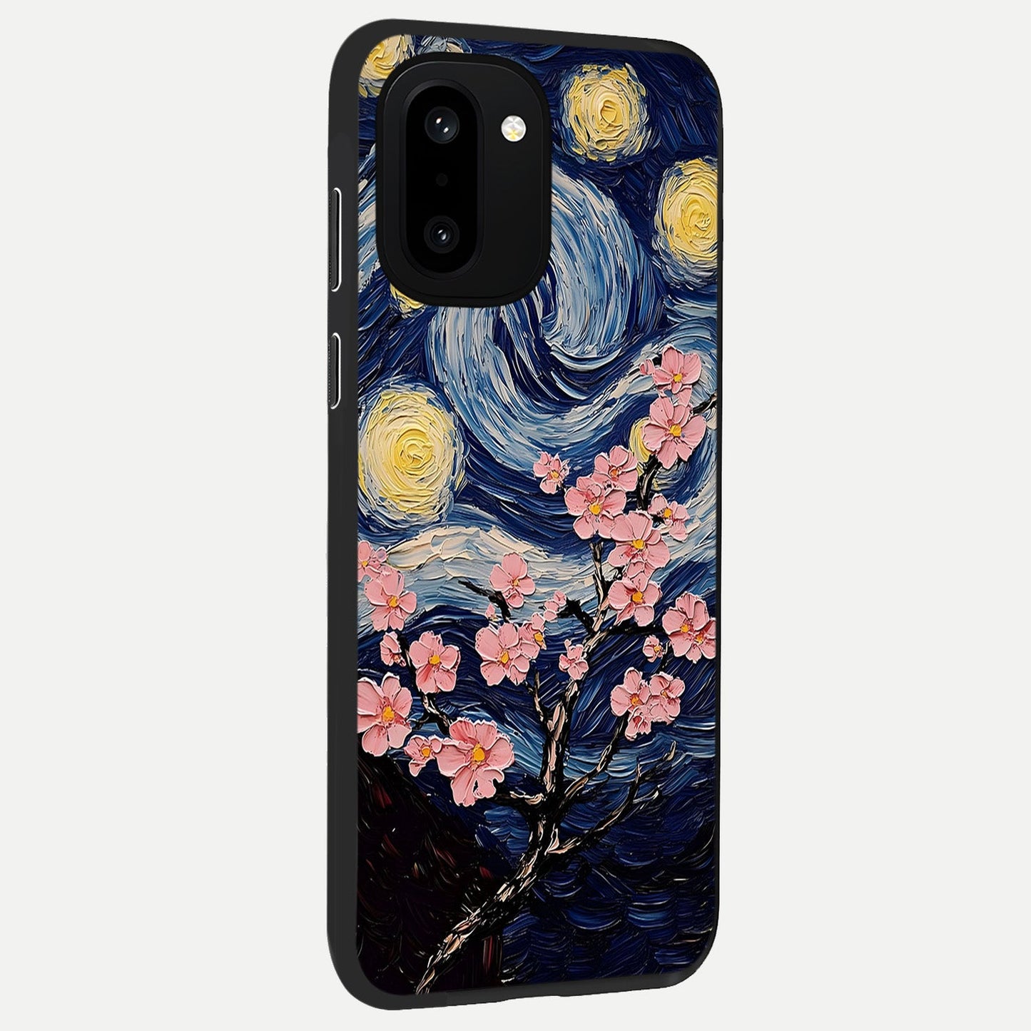  Van Gogh Scenery back cover For Oneplus 15R slim fit glass case with vibrant aesthetic design