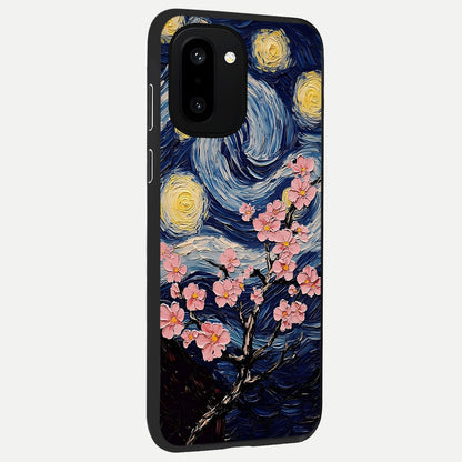  Van Gogh Scenery back cover For Oneplus 15R slim fit glass case with vibrant aesthetic design
