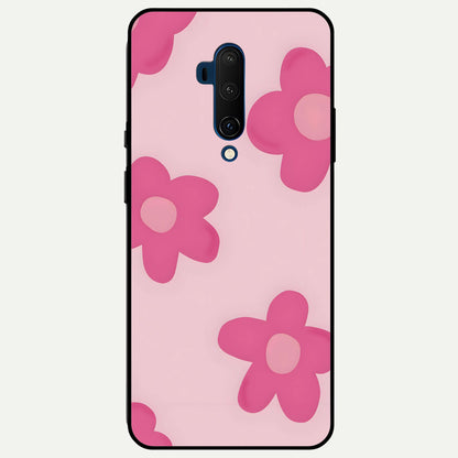  Candy Bloom Dreams Glass Case For OnePlus 7T Pro back cover – full design glossy printed glass finish