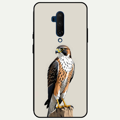  Clever Eagle Glass Case For OnePlus 7T Pro back cover – full design glossy printed glass finish