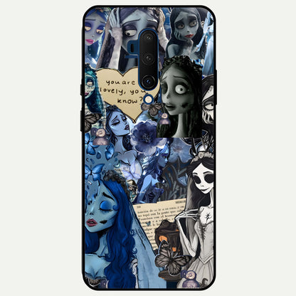 Corpse Bride Posters Glass Case For OnePlus 7T Pro back cover – full design glossy printed glass finish