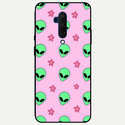  Cosmic Cute Crush Glass Case For OnePlus 7T Pro back cover – full design glossy printed glass finish