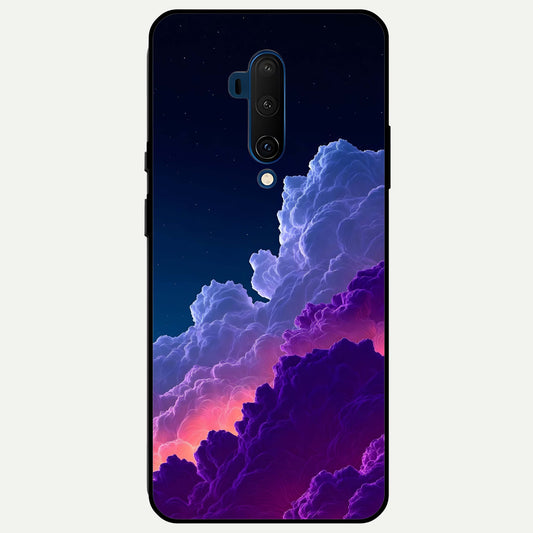  Dreamy Cloud Skies Glass Case For OnePlus 7T Pro back cover – full design glossy printed glass finish