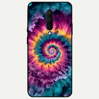  Galactic Spiral Burst Glass Case For OnePlus 7T Pro back cover – full design glossy printed glass finish