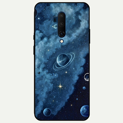  Galaxy Dream Space Glass Case For OnePlus 7T Pro back cover – full design glossy printed glass finish