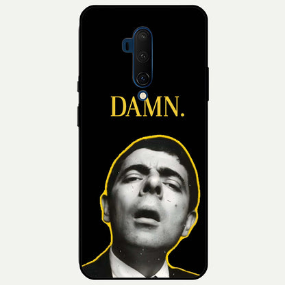  Mr Bean Damn Glass Case For OnePlus 7T Pro back cover – full design glossy printed glass finish