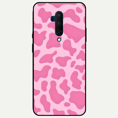  Pinkish Scenery Glass Case For OnePlus 7T Pro back cover – full design glossy printed glass finish