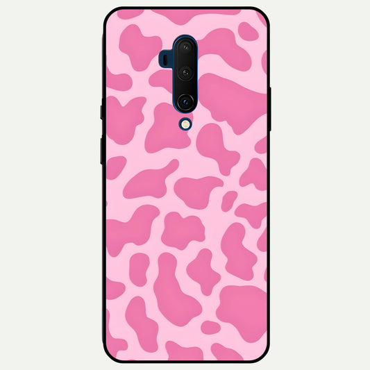  Pinkish Scenery Glass Case For OnePlus 7T Pro back cover – full design glossy printed glass finish