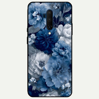  Royal Bloom Garden Glass Case For OnePlus 7T Pro back cover – full design glossy printed glass finish