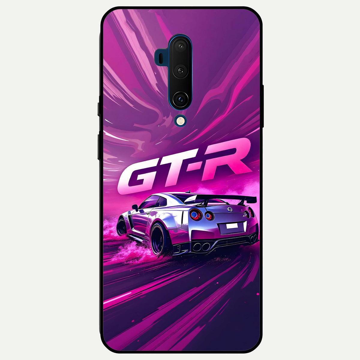  Speed Drift Legend Glass Case For OnePlus 7T Pro back cover – full design glossy printed glass finish