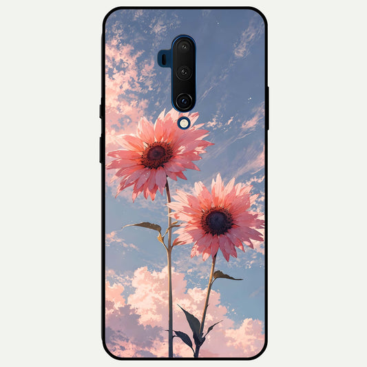  Sun Moon Balance Glass Case For OnePlus 7T Pro back cover – full design glossy printed glass finish