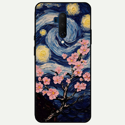  Van Gogh Scenery Glass Case For OnePlus 7T Pro back cover – full design glossy printed glass finish