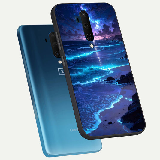  Classic Damn Look phone case For OnePlus 7T Pro showing premium glass back cover with detailed artwork