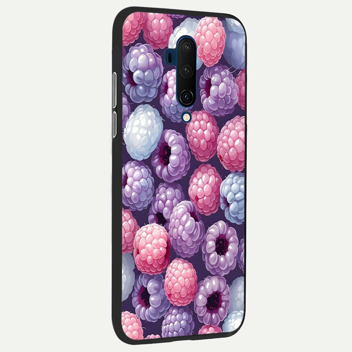  Berry Candy Pop back cover For OnePlus 7T Pro slim fit glass case with vibrant aesthetic design