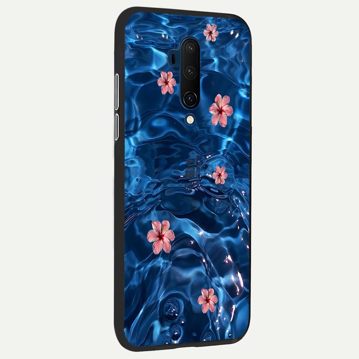  Bloom Thread Art back cover For OnePlus 7T Pro slim fit glass case with vibrant aesthetic design