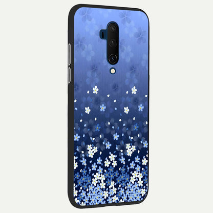  Blue Starry back cover For OnePlus 7T Pro slim fit glass case with vibrant aesthetic design