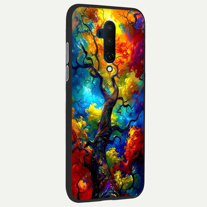  Colorful Soda Bottles back cover For OnePlus 7T Pro slim fit glass case with vibrant aesthetic design