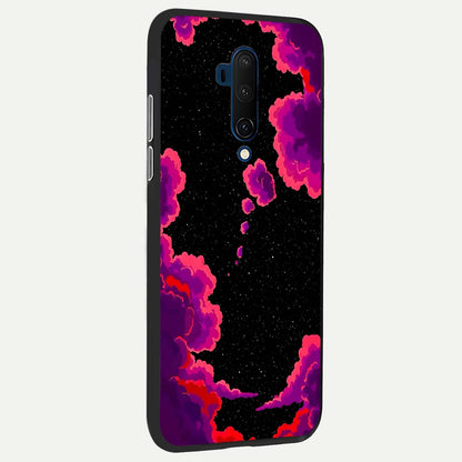  Galaxy Dream Frame back cover For OnePlus 7T Pro slim fit glass case with vibrant aesthetic design