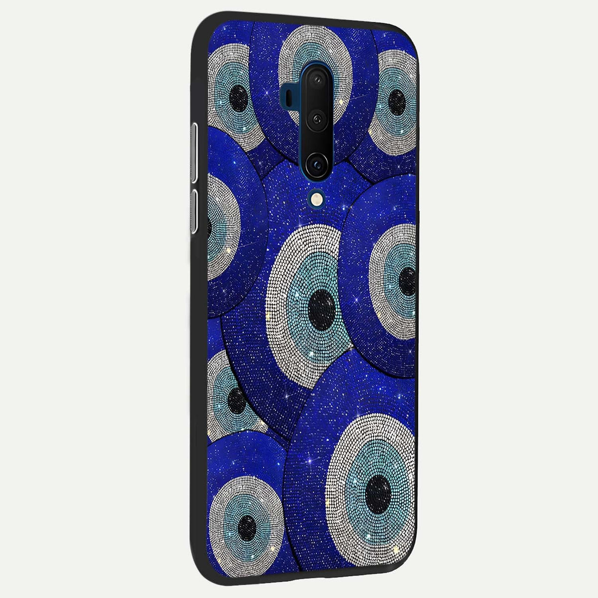  Galaxy Eye Flow back cover For OnePlus 7T Pro slim fit glass case with vibrant aesthetic design