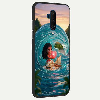  Heart of Ocean back cover For OnePlus 7T Pro slim fit glass case with vibrant aesthetic design