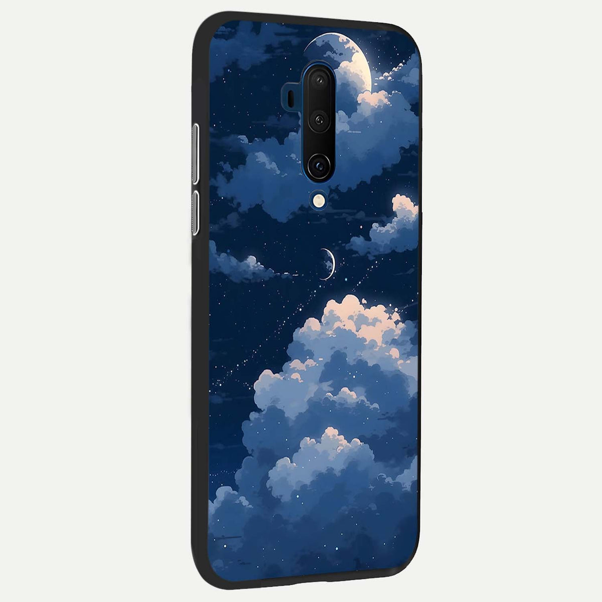  Moon Dream Haze back cover For OnePlus 7T Pro slim fit glass case with vibrant aesthetic design