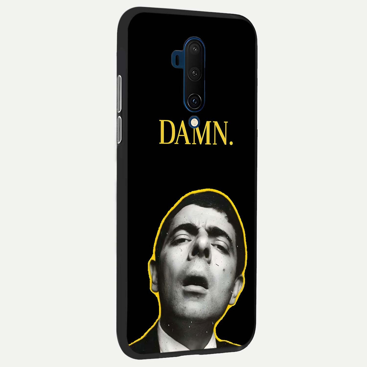  Mr Bean Damn back cover For OnePlus 7T Pro slim fit glass case with vibrant aesthetic design