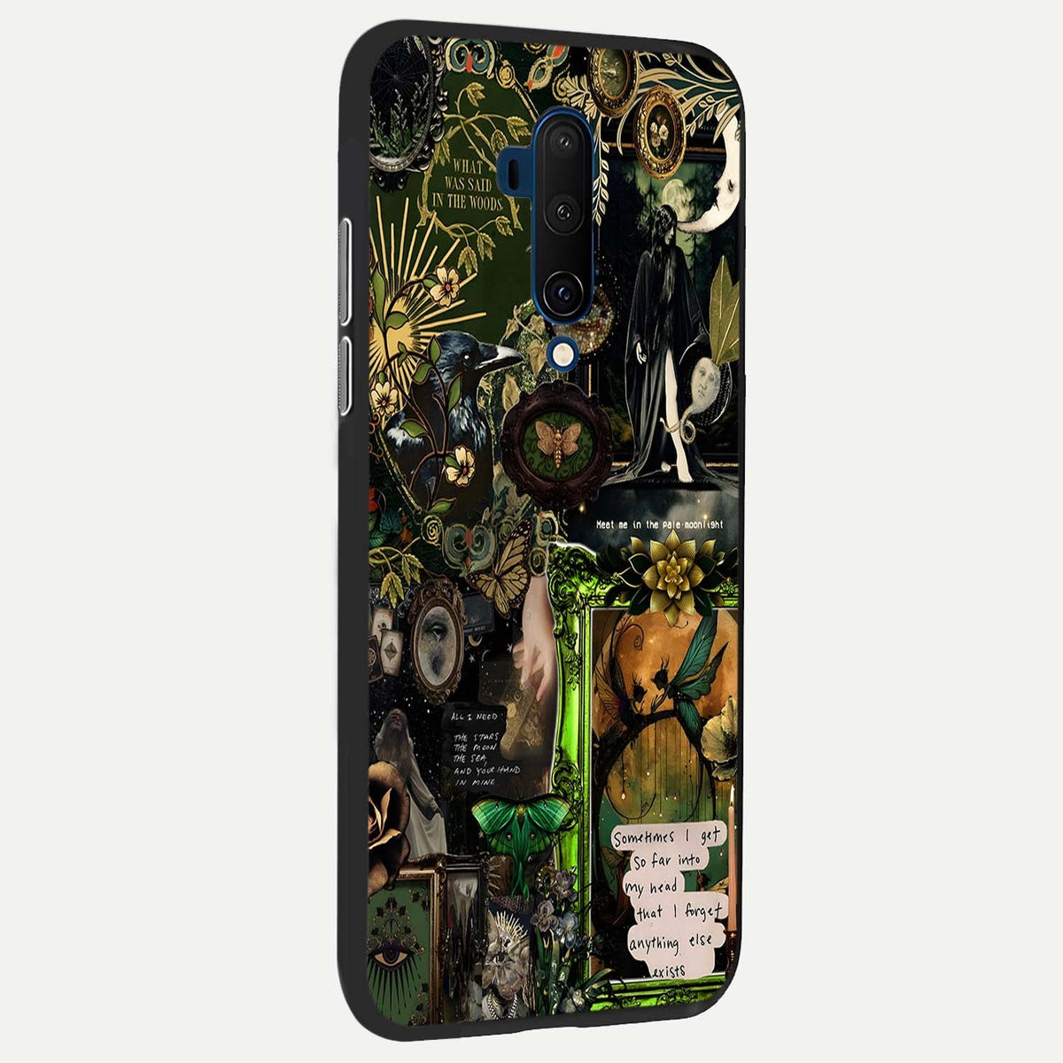  Mystic Woods Secret back cover For OnePlus 7T Pro slim fit glass case with vibrant aesthetic design