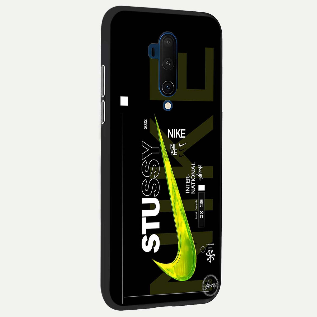  Neon Street Edition back cover For OnePlus 7T Pro slim fit glass case with vibrant aesthetic design