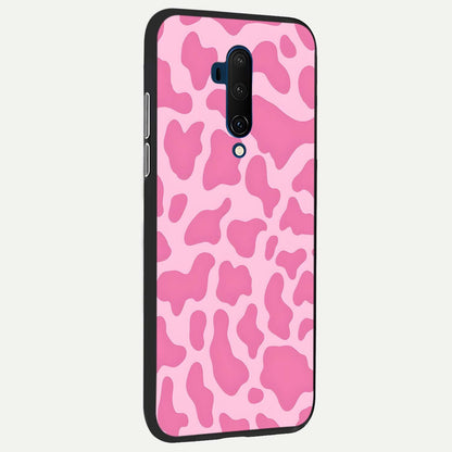 Pinkish Scenery back cover For OnePlus 7T Pro slim fit glass case with vibrant aesthetic design