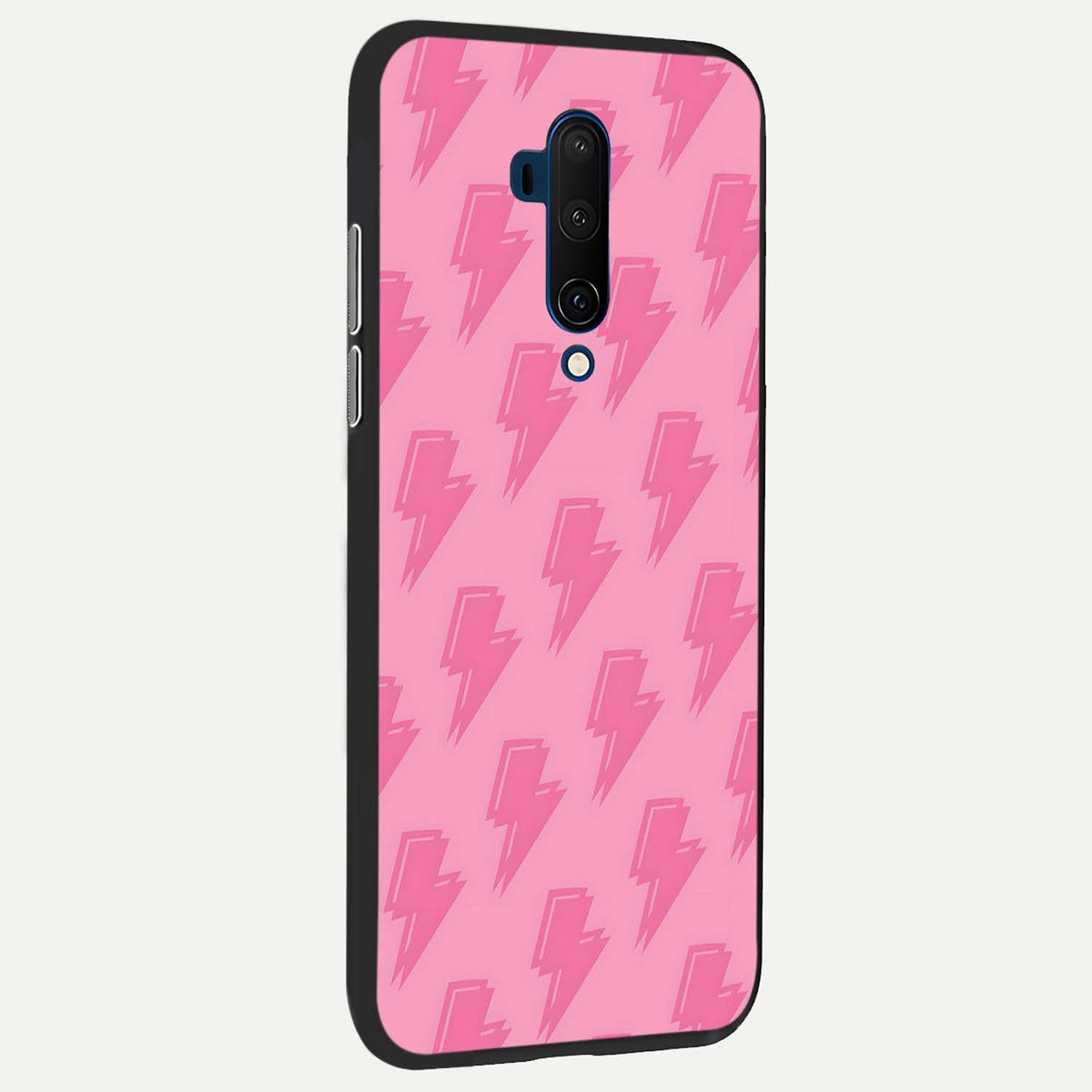  Pink Moo Magic back cover For OnePlus 7T Pro slim fit glass case with vibrant aesthetic design