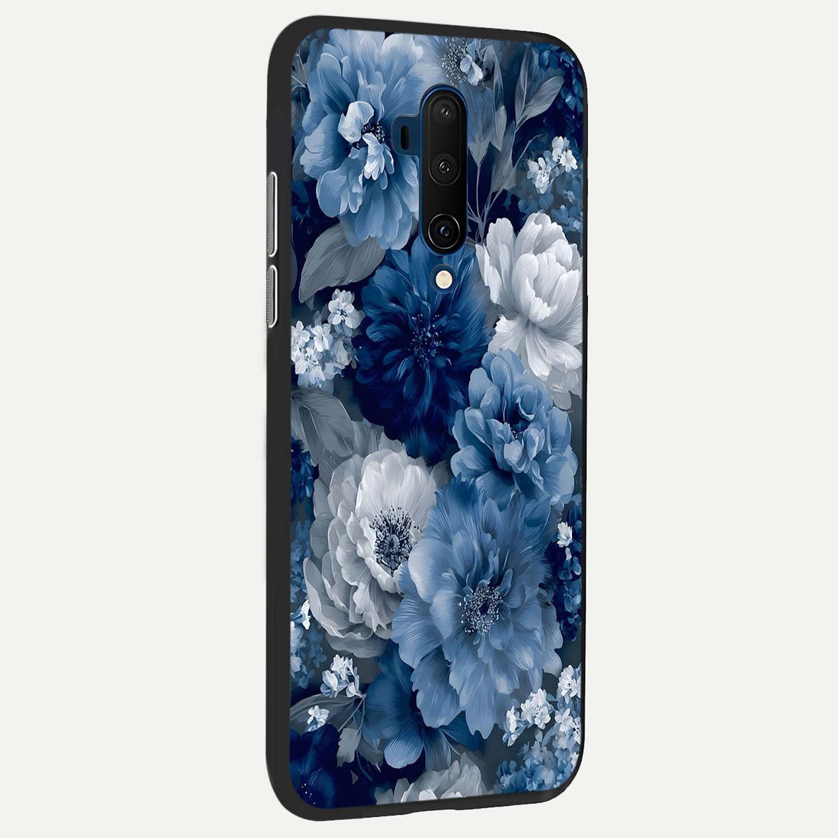  Royal Bloom Garden back cover For OnePlus 7T Pro slim fit glass case with vibrant aesthetic design