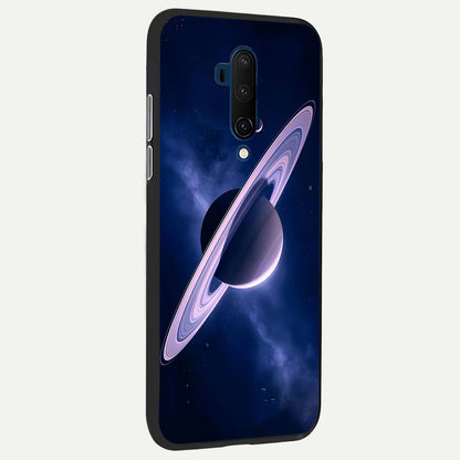  Saturn Ring Mystique back cover For OnePlus 7T Pro slim fit glass case with vibrant aesthetic design