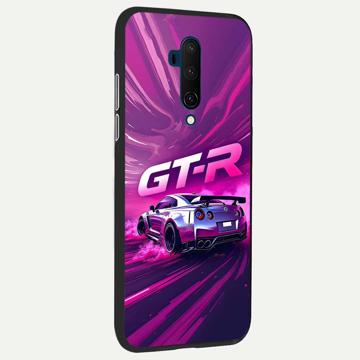  Speed Drift Legend back cover For OnePlus 7T Pro slim fit glass case with vibrant aesthetic design