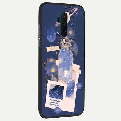  Starlit Cosmic Jar back cover For OnePlus 7T Pro slim fit glass case with vibrant aesthetic design