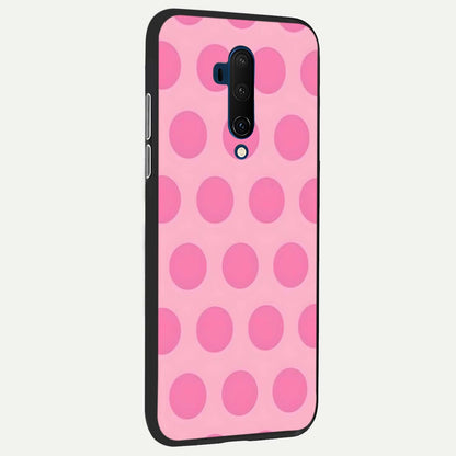  Sweet Dot Dreams back cover For OnePlus 7T Pro slim fit glass case with vibrant aesthetic design