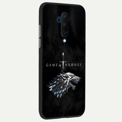  Throne Wolf Legacy back cover For OnePlus 7T Pro slim fit glass case with vibrant aesthetic design