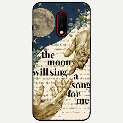  Aesthetic Divine Glass Case For OnePlus 7 back cover – full design glossy printed glass finish
