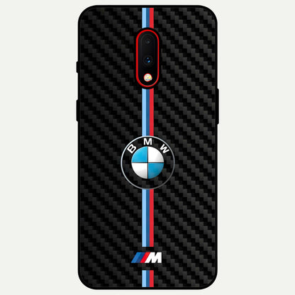  BMW Pattern Glass Case For OnePlus 7 back cover – full design glossy printed glass finish