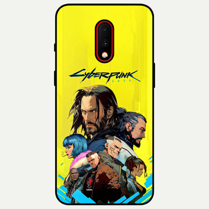  Neon Rebel Genesis Glass Case For OnePlus 7 back cover – full design glossy printed glass finish