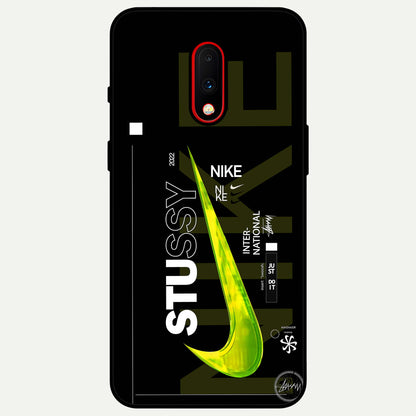  Neon Street Edition Glass Case For OnePlus 7 back cover – full design glossy printed glass finish