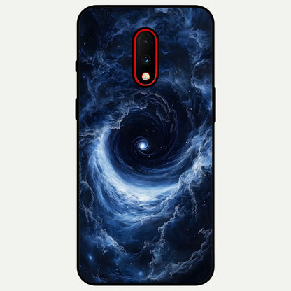  Stunning Galaxy Glass Case For OnePlus 7 back cover – full design glossy printed glass finish