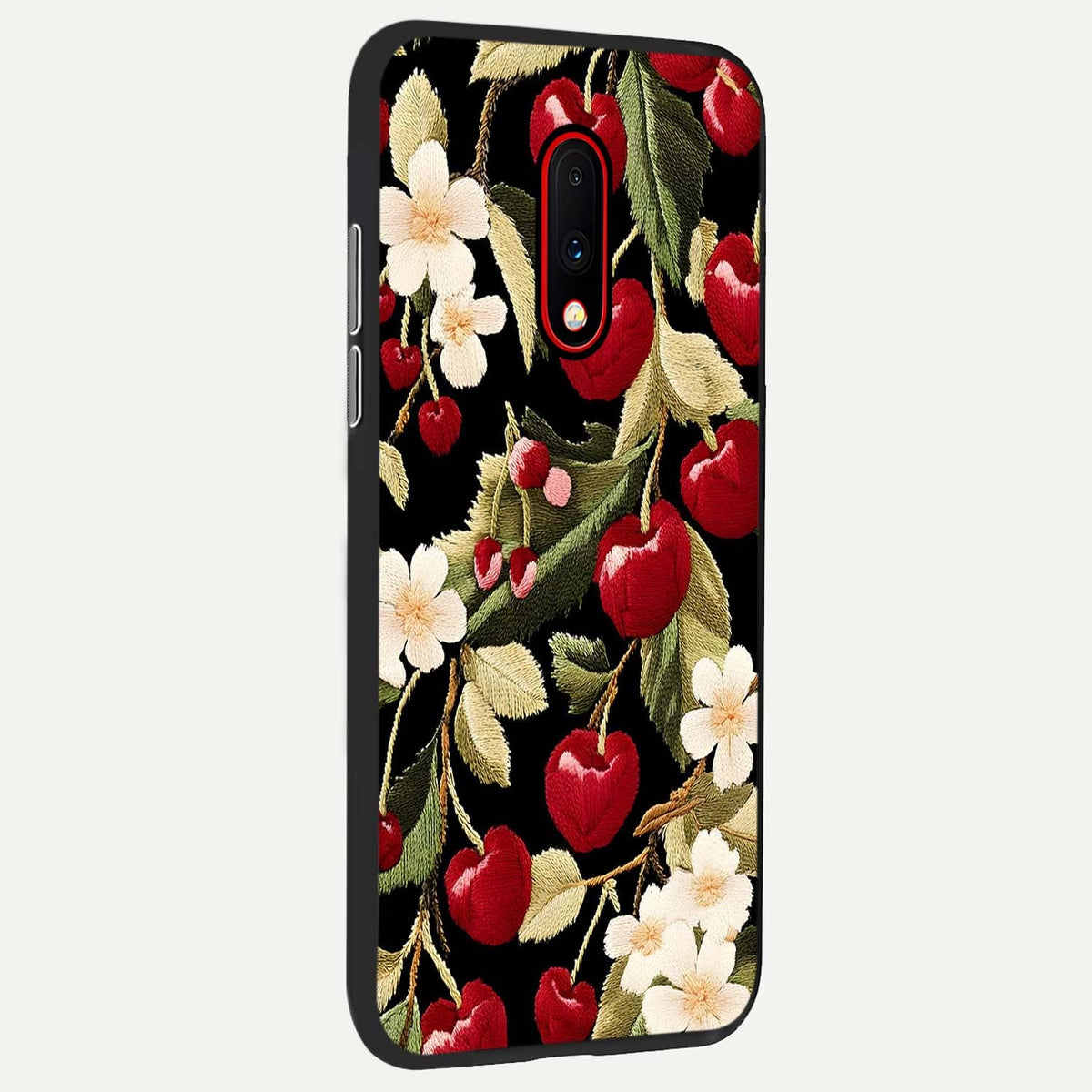  Blooming Spendor Bird back cover For OnePlus 7 slim fit glass case with vibrant aesthetic design